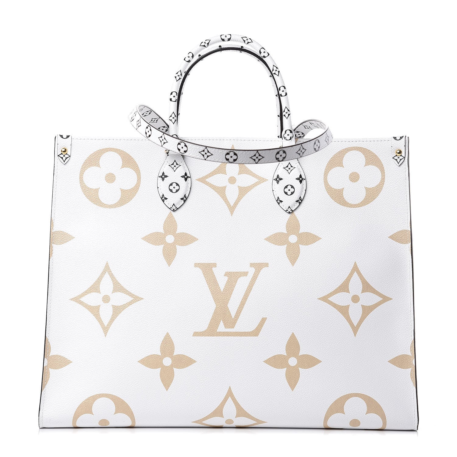 Louis Vuitton Monogram Giant Onthego GM Kaki Beige 1 of 9