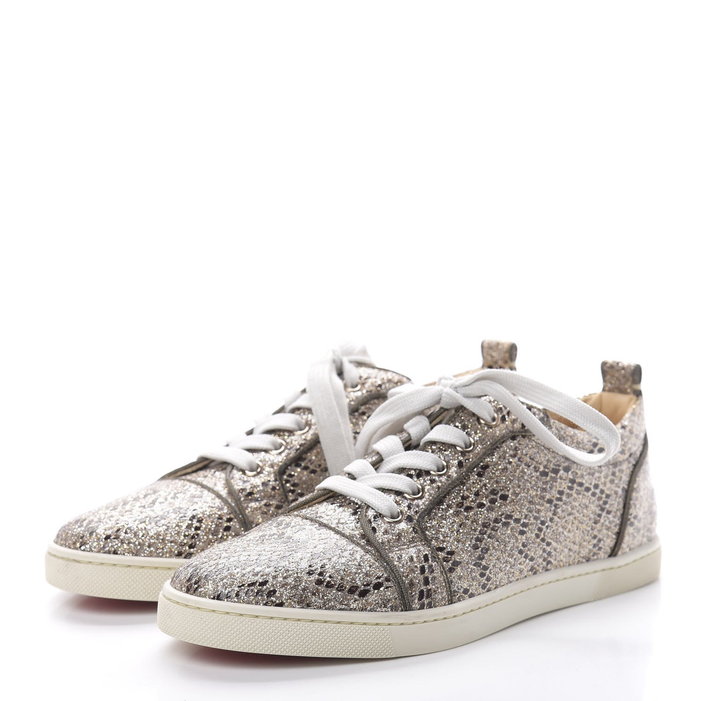 Glitter Ever Gondoliere Orlato Flat Sneaker 38 Roccia