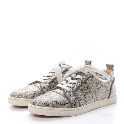 Christian Louboutin Glitter Ever Gondoliere Orlato Flat Sneaker 38 Roccia 3 of 10