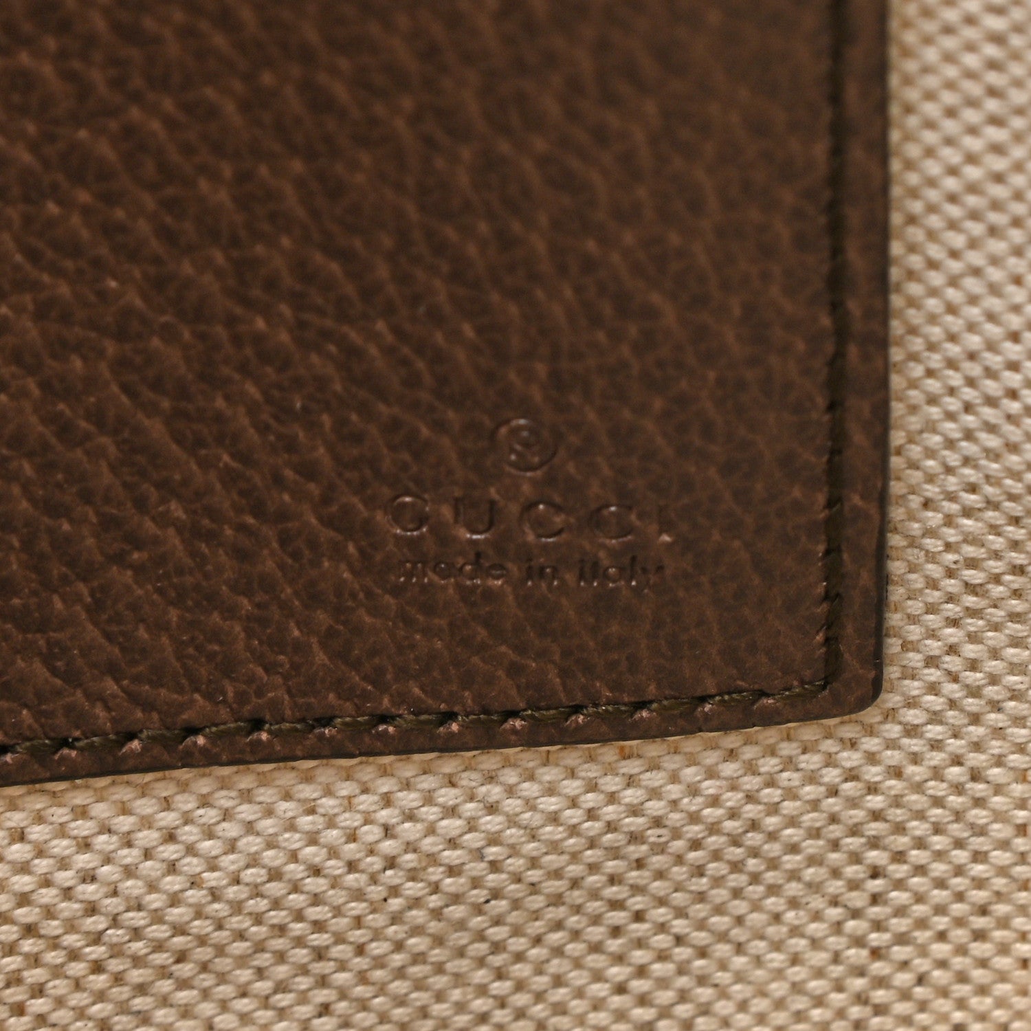 Gucci GG Supreme Monogram Courrier Documents Holder Beige New Acero 6 of 8