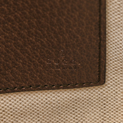 Gucci GG Supreme Monogram Courrier Documents Holder Beige New Acero 6 of 8