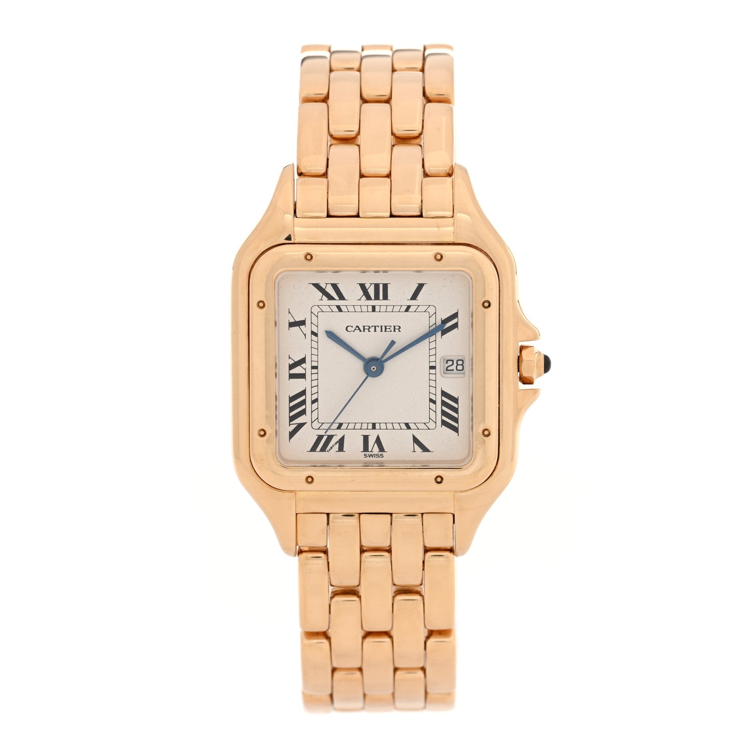 Cartier 18K Yellow Gold 29mm Panthere Quartz Watch 1 of 4