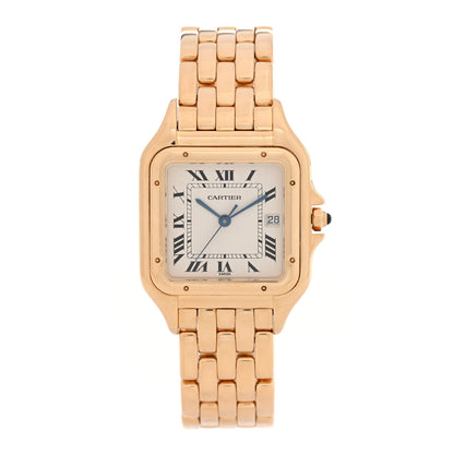 Cartier 18K Yellow Gold 29mm Panthere Quartz Watch 1 of 4