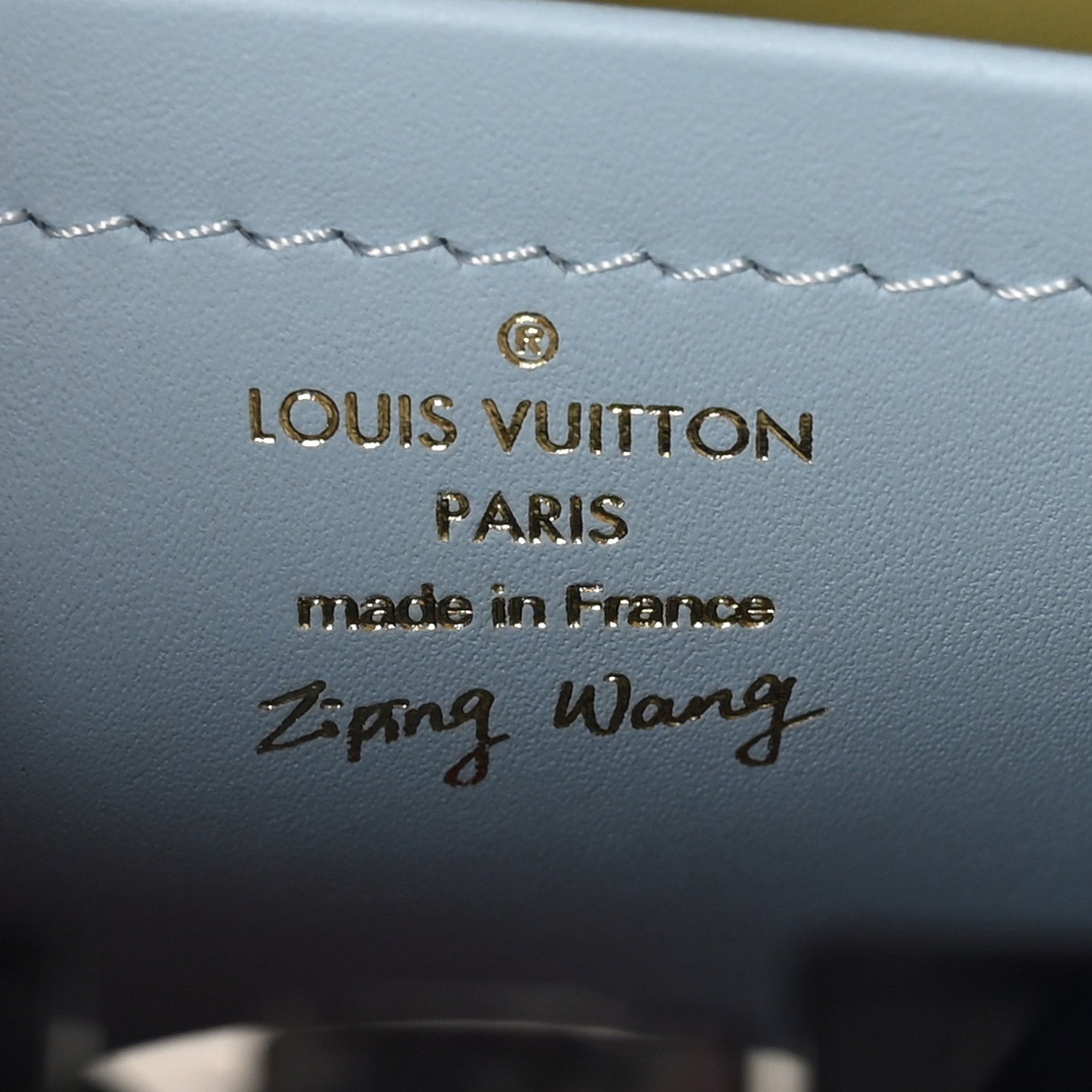 Louis Vuitton LV X ZIPING WANG Calfskin Patchwork Mini Artycapucines Multicolor 8 of 11