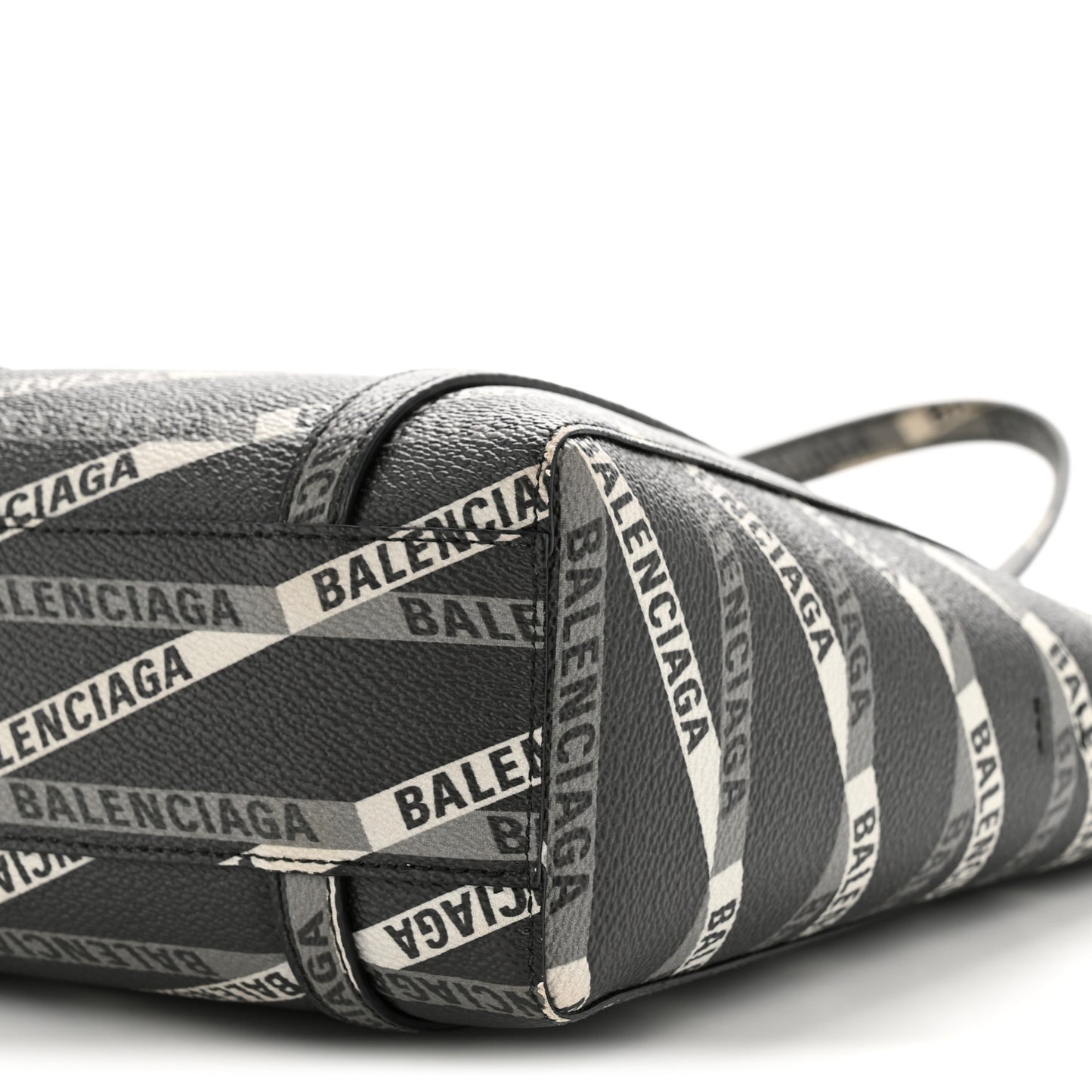 Coated Canvas Losange Monogram XXS Tote Black Grey