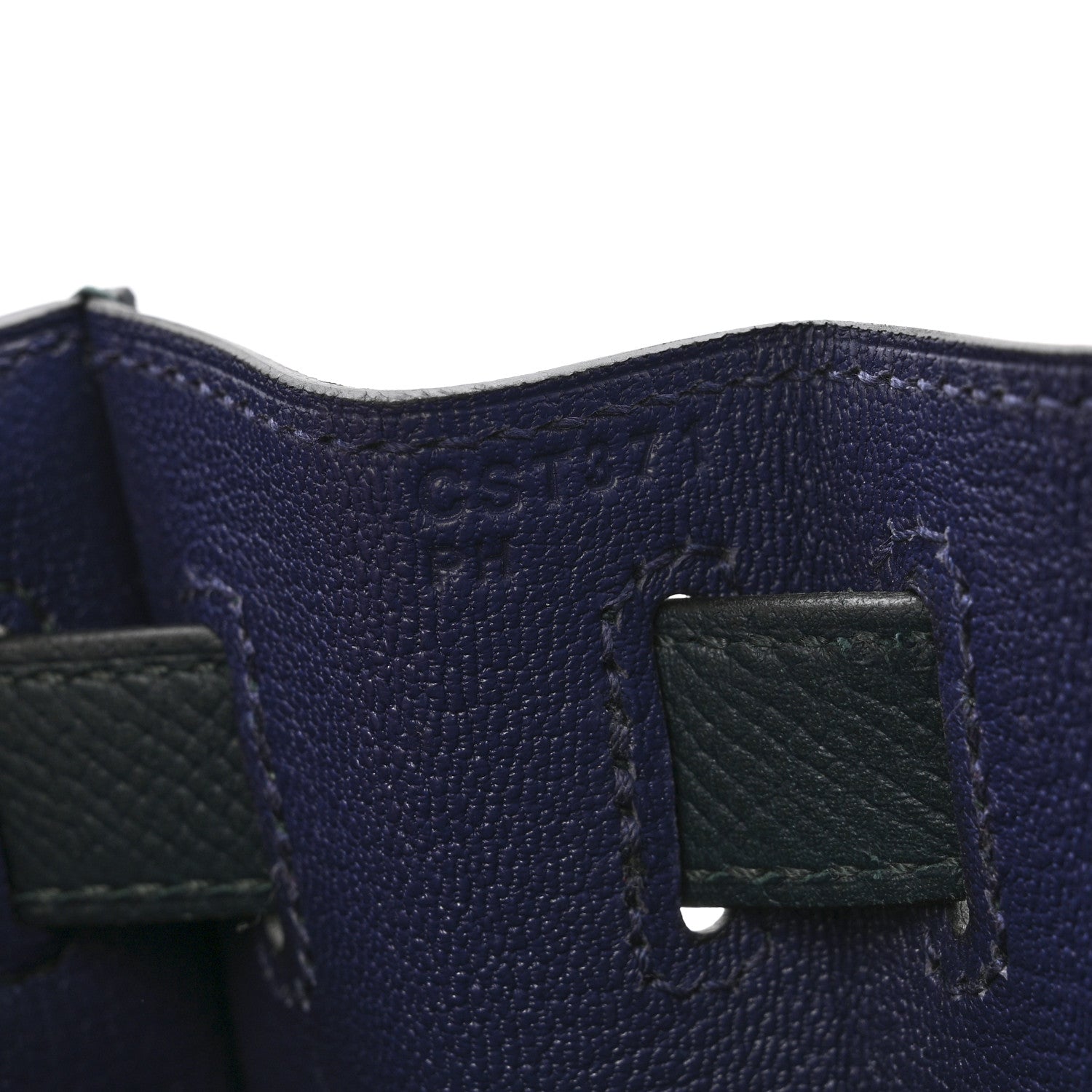 Hermes Epsom Sombrero Taurillon Clemence Kellygraphie Lettre H Kelly Sellier 28 Vert Cypress Bleu Obscur Malachite Bleu Encre 7 of 13