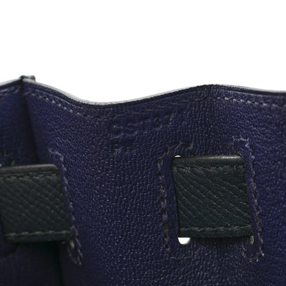 Hermes Epsom Sombrero Taurillon Clemence Kellygraphie Lettre H Kelly Sellier 28 Vert Cypress Bleu Obscur Malachite Bleu Encre 7 of 13