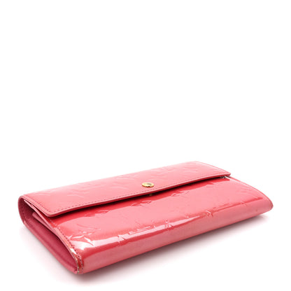 Louis Vuitton Vernis Sarah Wallet Rose Indien 4 of 18