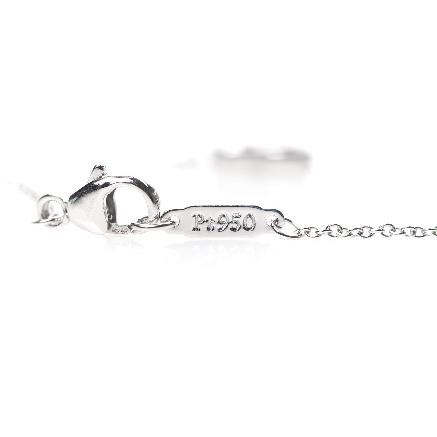 Tiffany Platinum Diamond Hearts Bracelet 4 of 5