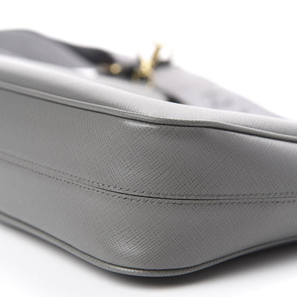 Prada Saffiano Re-Edition 2005 Shoulder Bag Ardesia 9 of 10