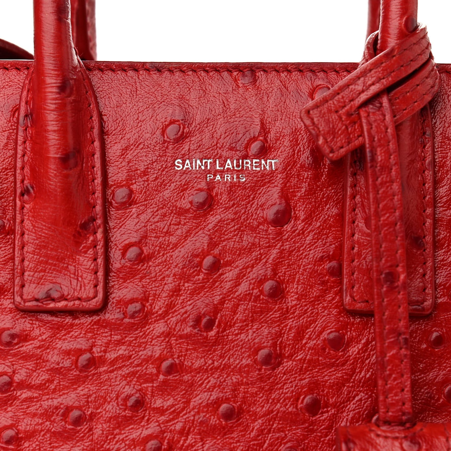 Ostrich Nano Sac De Jour Red