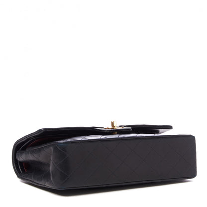 Chanel Lambskin Quilted Medium Double Flap Black 3 of 9