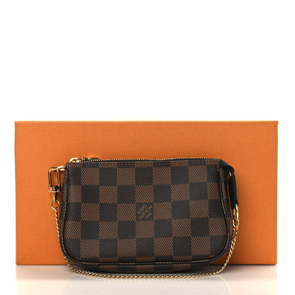 Louis Vuitton Damier Ebene Mini Pochette Accessories 8 of 8