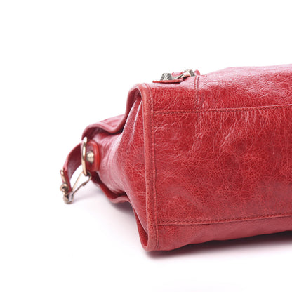 Balenciaga Agneau Giant 12 Rose Gold Hardware City Rouge Coquelicot 7 of 9