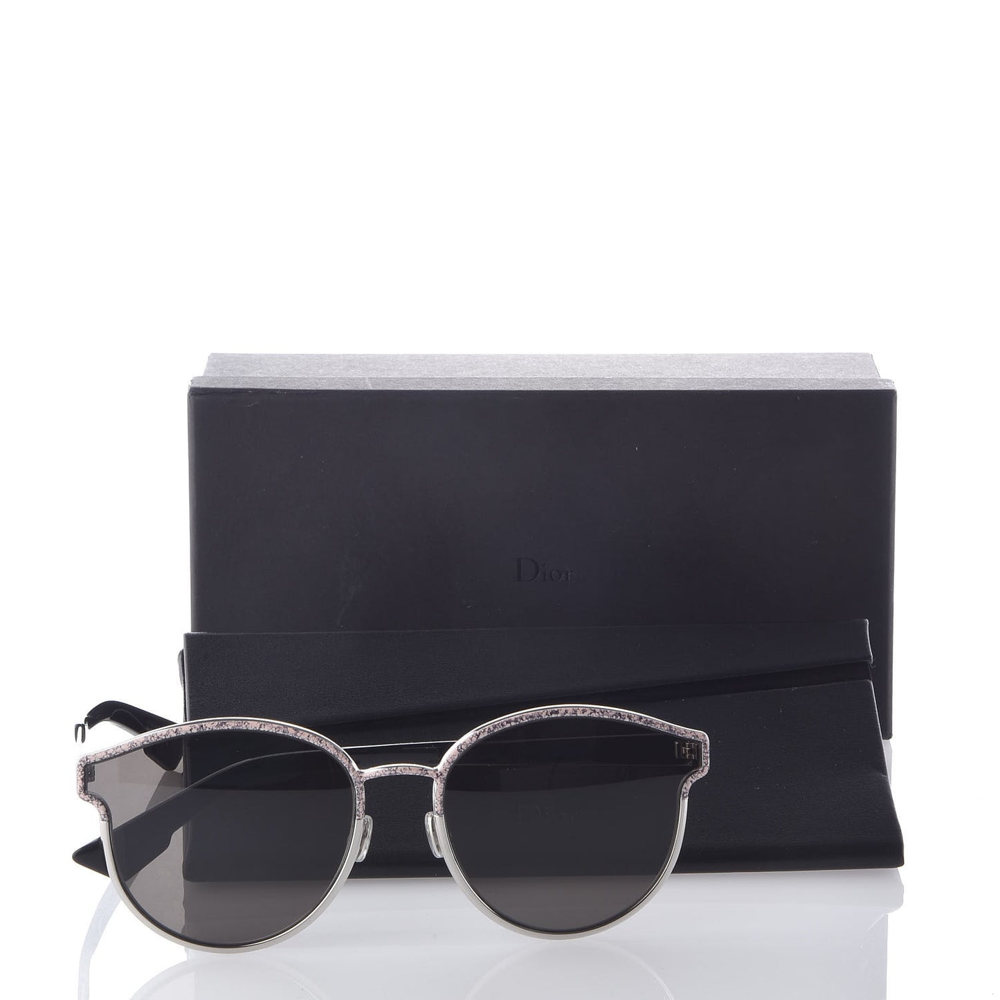 Marble Symmetric Sunglasses Silver