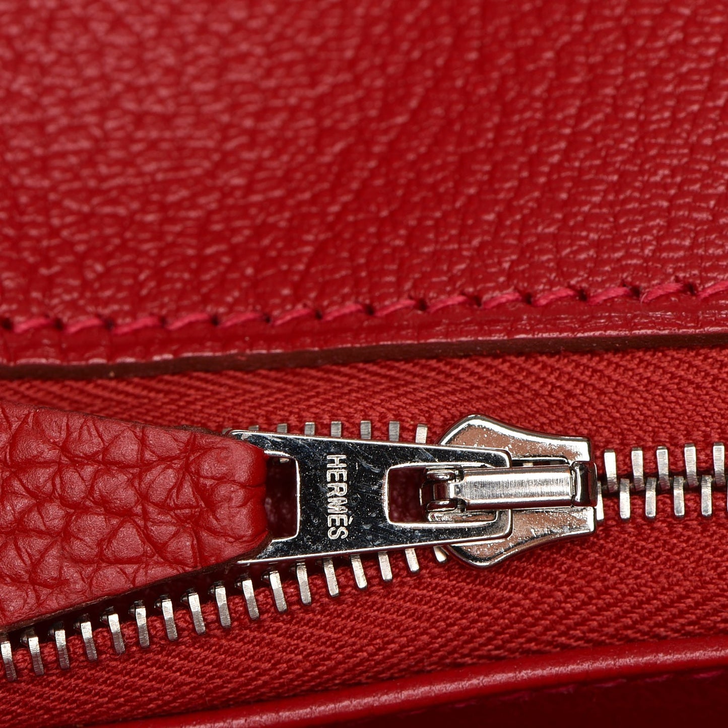 Togo Birkin 35 Rouge Casaque