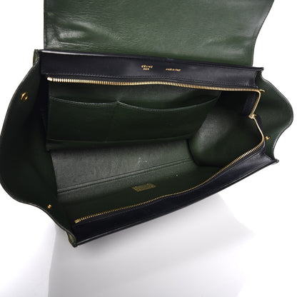 Celine Smooth Calfskin Suede Medium Trapeze 6 of 11