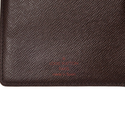 Louis Vuitton Damier Ebene Porte Chequier Cartes Credit European Checkbook Wallet 5 of 7