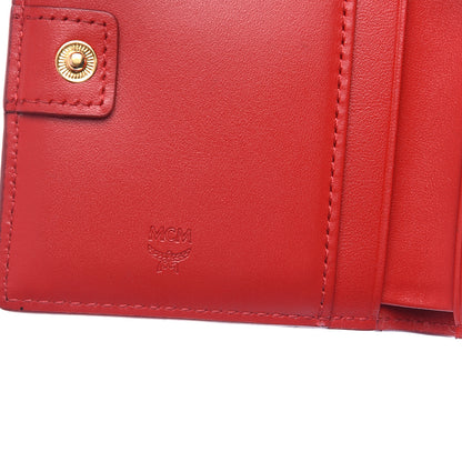 MCM Visetos ID Wallet Red 5 of 5