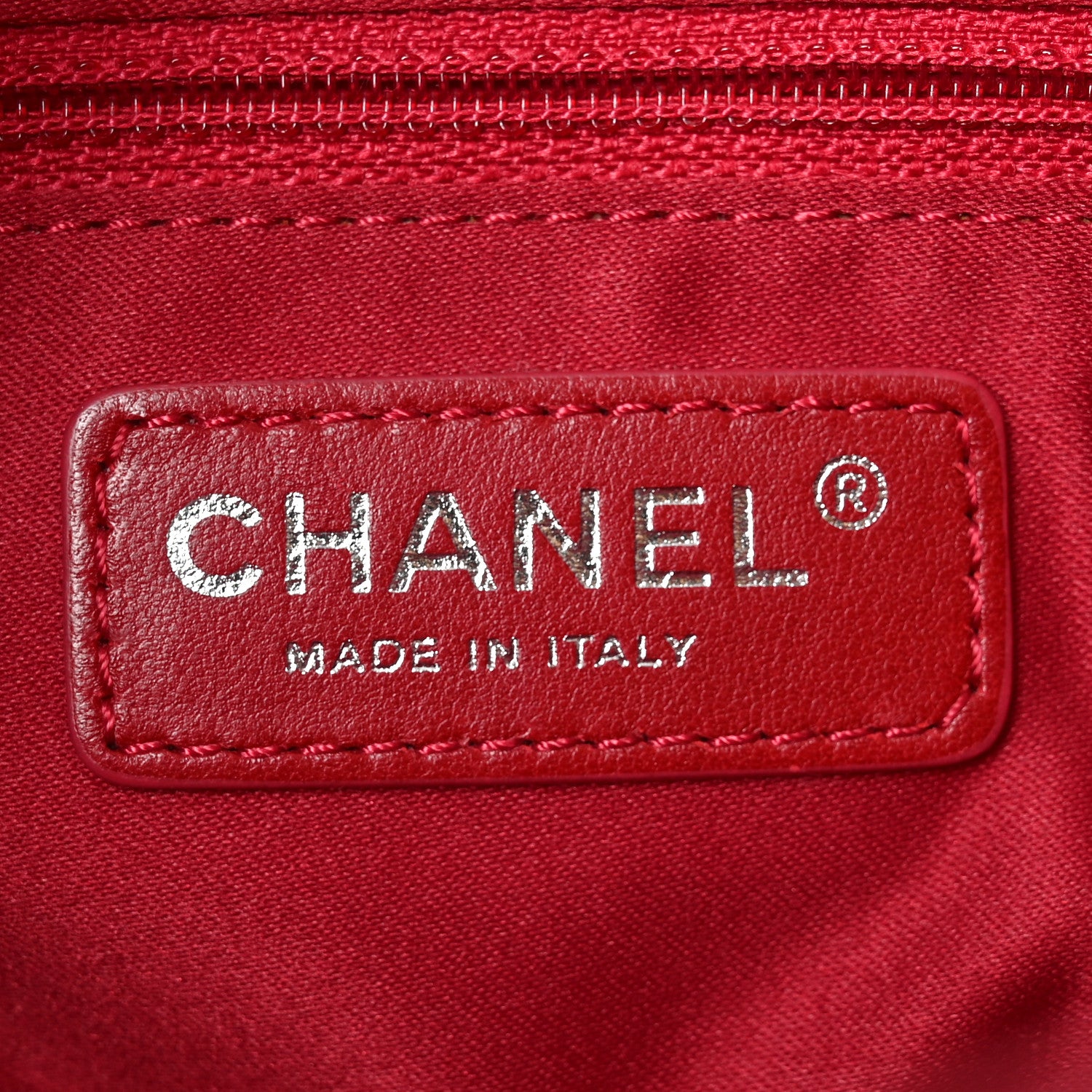 Chanel Lambskin Quilted Accordion Shopping Tote Dark Pink 6 of 11