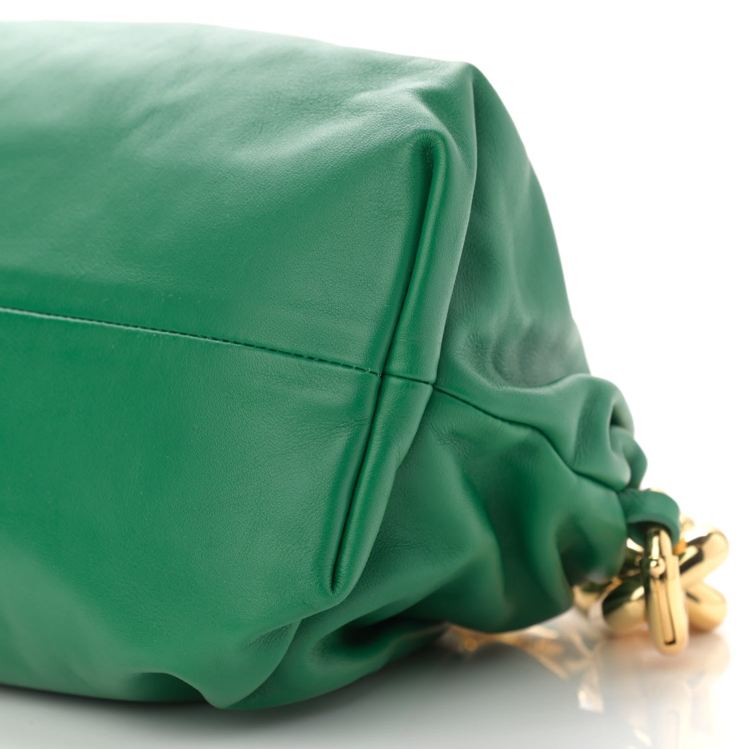 Bottega Veneta Calfskin The Pouch Chain Racing Green 10 of 11