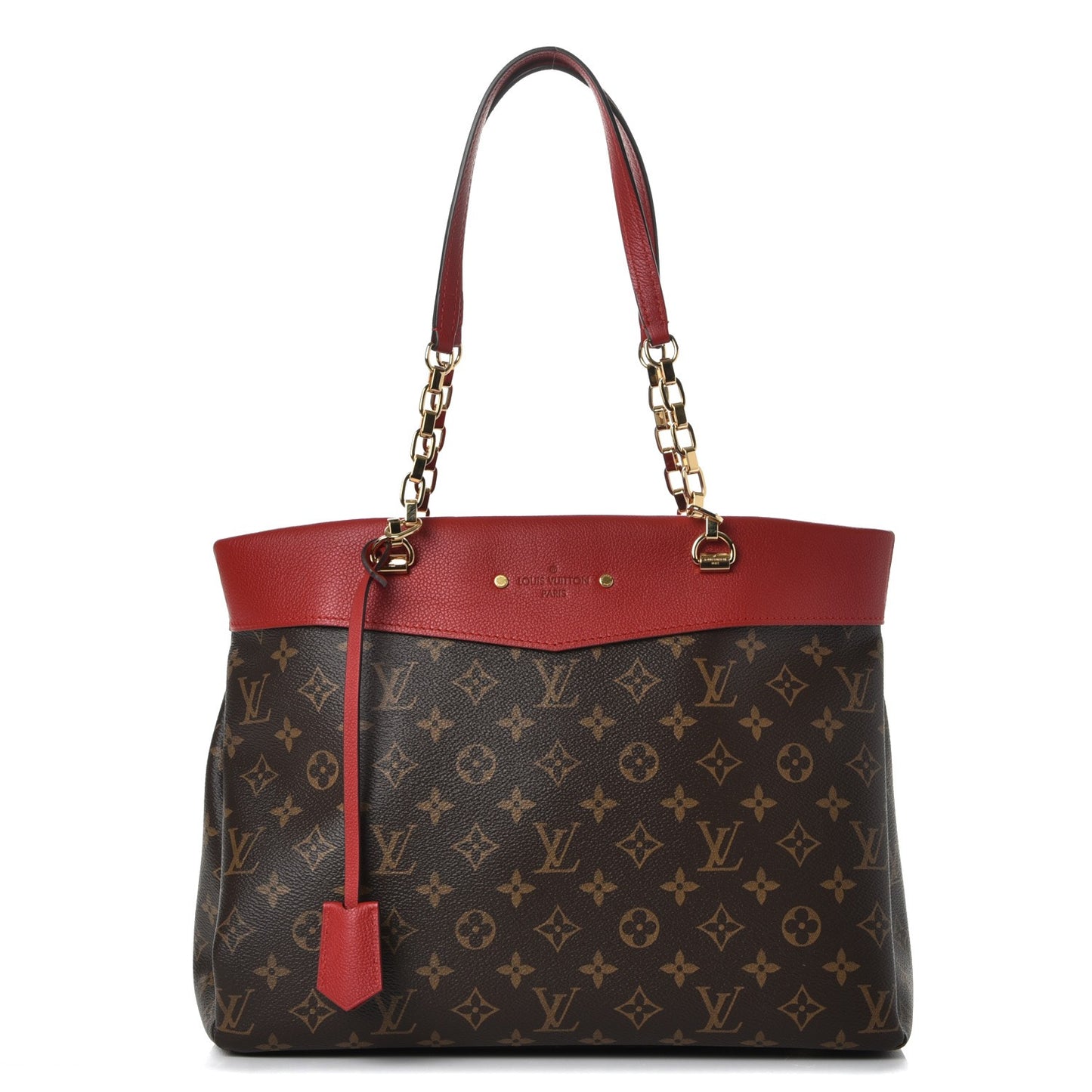 Monogram Pallas Shopper Cherry