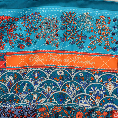 Hermes Silk Pique Fleuri de Provence Scarf 90 4 of 8