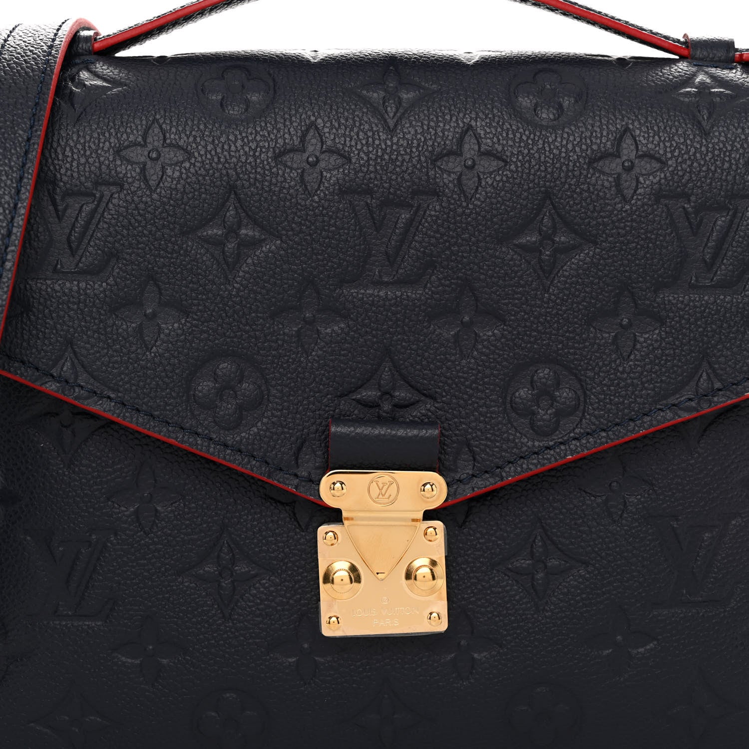 Louis Vuitton Empreinte Pochette Metis Marine Rouge 7 of 9