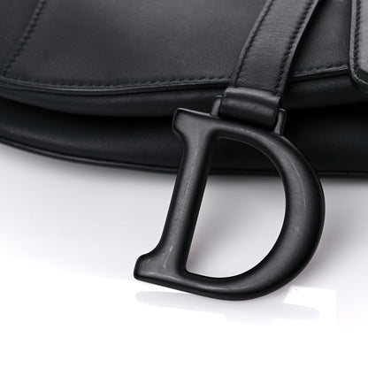 Christian Dior Ultra Matte Calfskin Saddle Bag Black 13 of 15