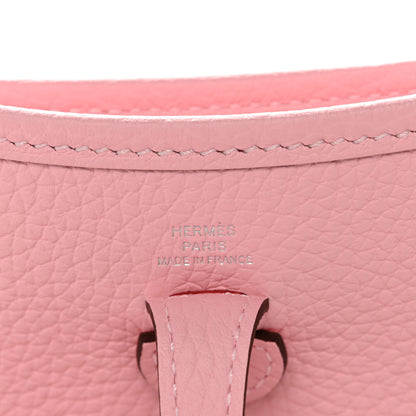 Hermes Taurillon Clemence Evelyne TPM Rose Sakura 6 of 11