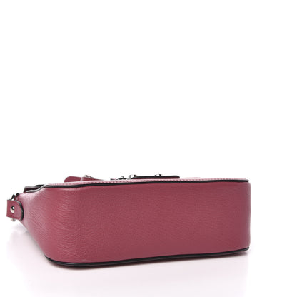 Miu Miu Goatskin Madras Shoulder Bag Peonia 4 of 9