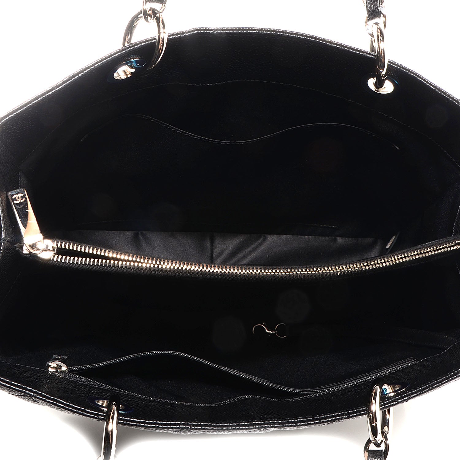 Chanel Caviar Grand Shopping Tote GST Black 6 of 8