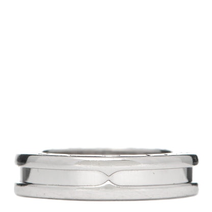 Bulgari 18K White Gold B.Zero1 One-Band Ring 45 3.25 1 of 7