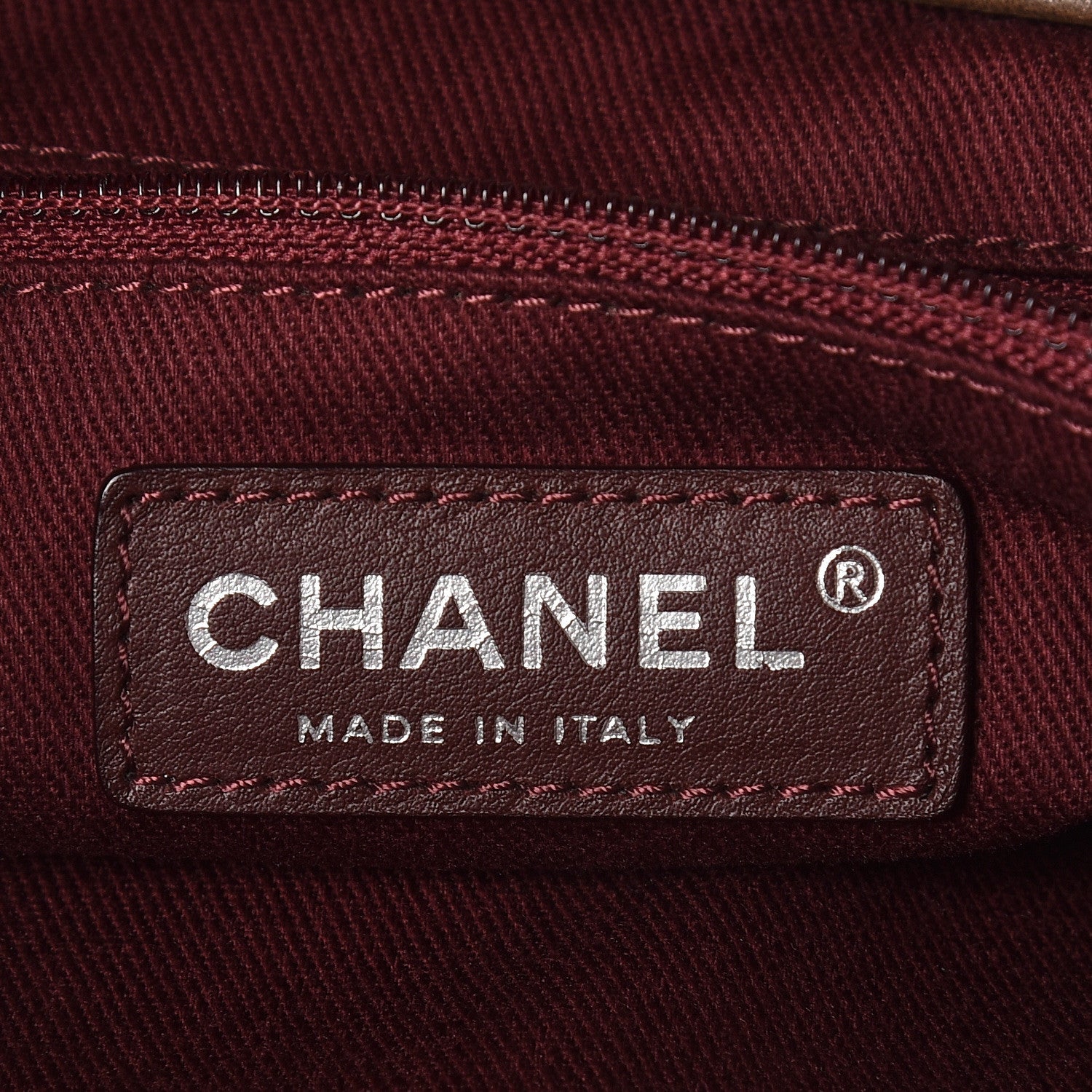 Chanel Iridescent Glazed Calfskin In The Mix Tote Kahki 6 of 14