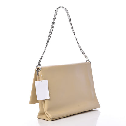 Celine Smooth Calfskin Blade Chain Flap Vanilla 3 of 14