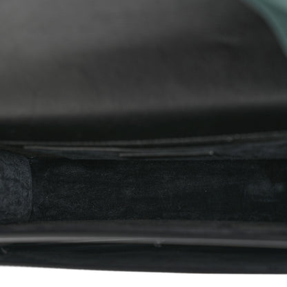 Saint Laurent Smooth Calfskin Medium Monogram Sunset Satchel Black 5 of 17