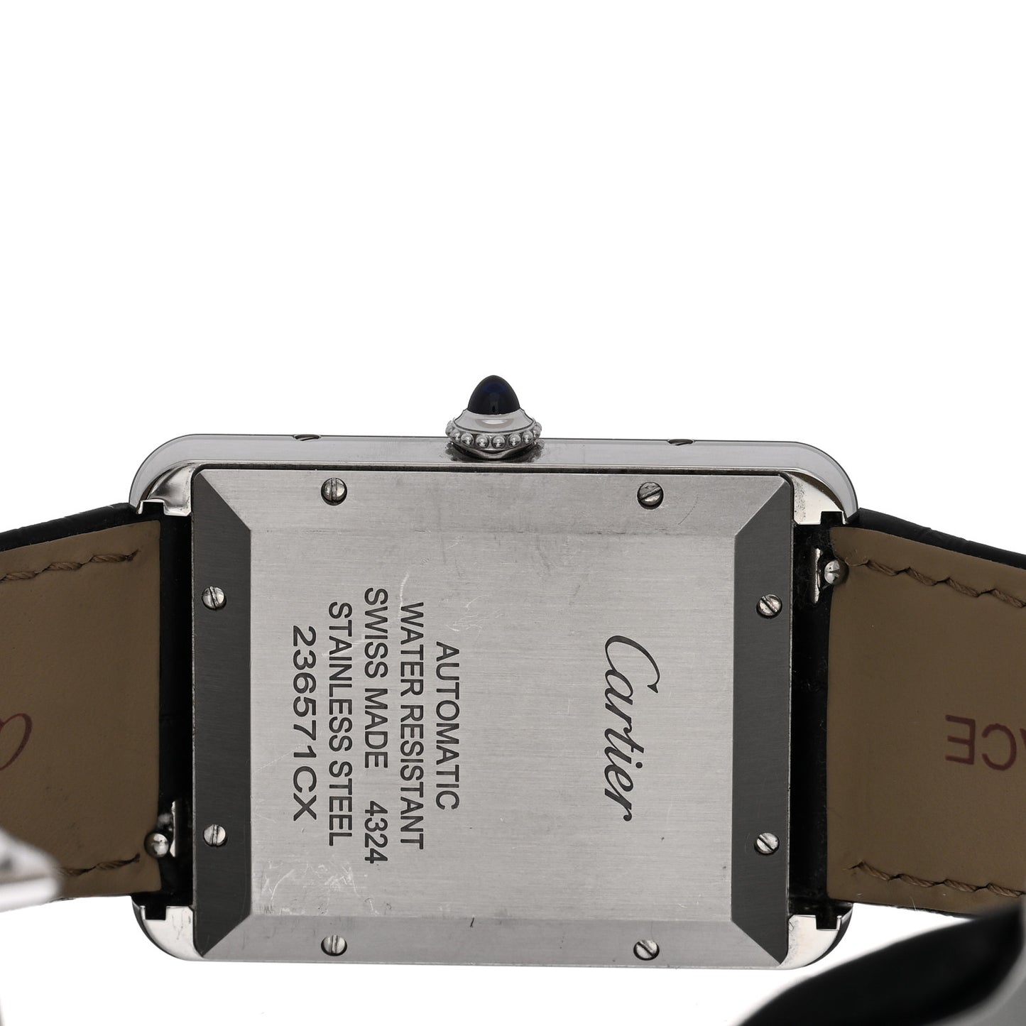 Stainless Steel Alligator 31mm Tank Solo Automatic Watch