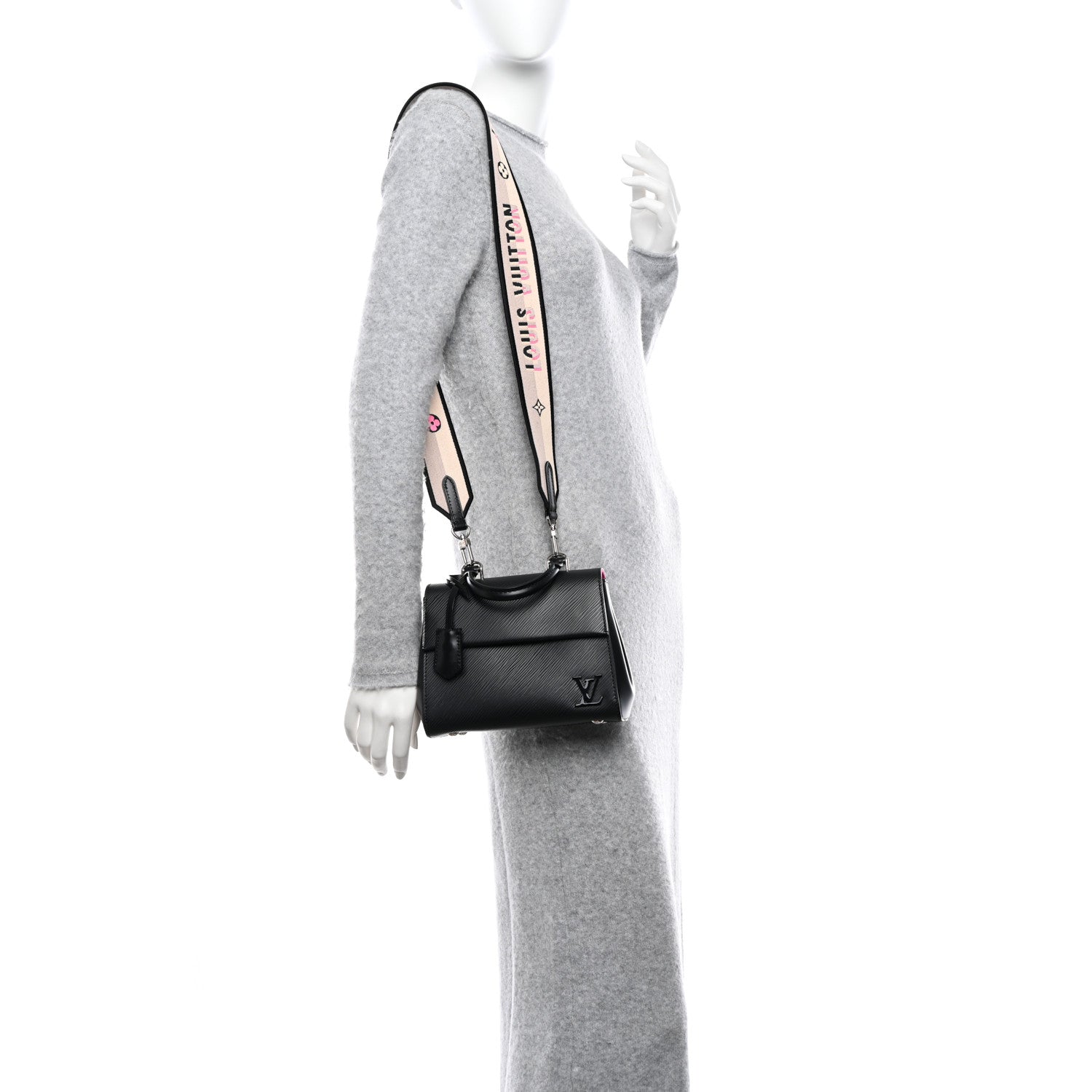Louis Vuitton Epi Cluny Mini Black 2 of 9