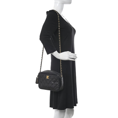 Chanel Caviar Quilted Camera Case Black 2 of 13