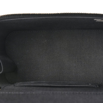 Chanel Lambskin Quilted Small Top Handle Vanity Case With Chain Black 5 of 10