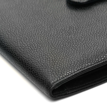Chanel Caviar Timeless CC French Wallet Black 8 of 9