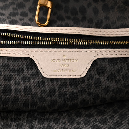 Louis Vuitton Monogram Giant Wild at Heart Neverfull MM Creme 6 of 13