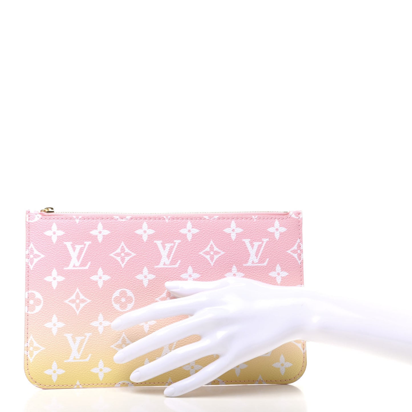 Monogram By The Pool Neverfull MM Pochette Light Pink