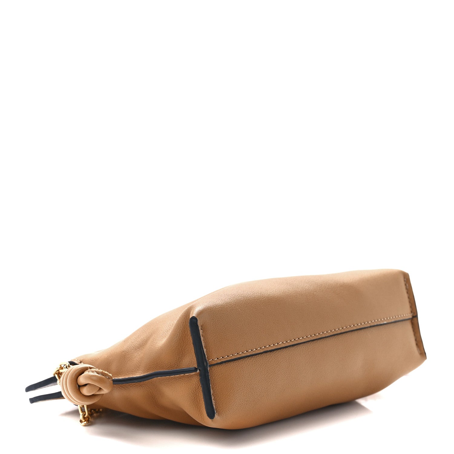 Loewe Calfskin Nano Flamenco Knot Clutch Warm Desert 4 of 11