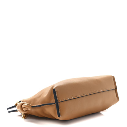 Loewe Calfskin Nano Flamenco Knot Clutch Warm Desert 4 of 11