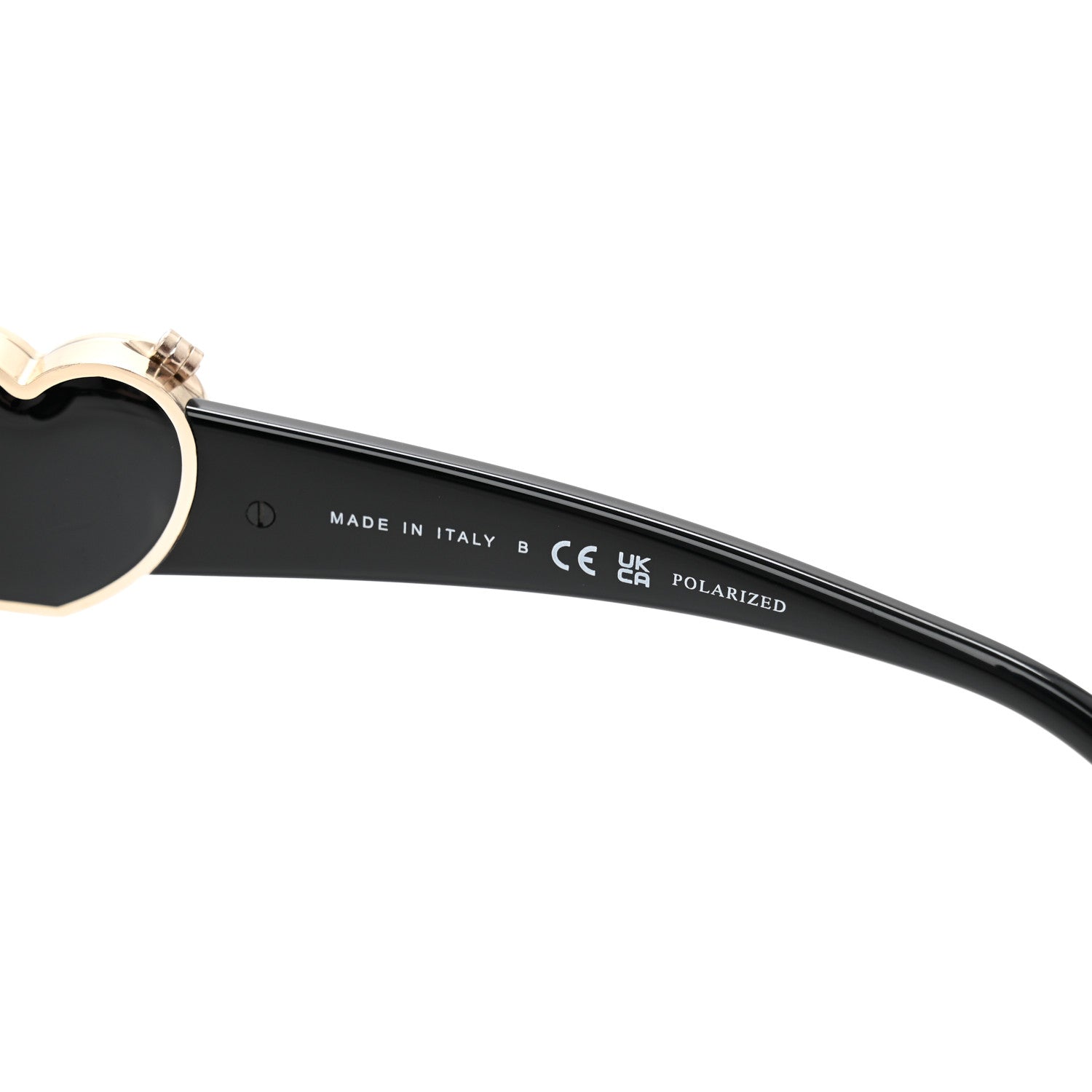 Chanel Acetate Enamel Heart Butterfly Sunglasses 5517 Black 6 of 9