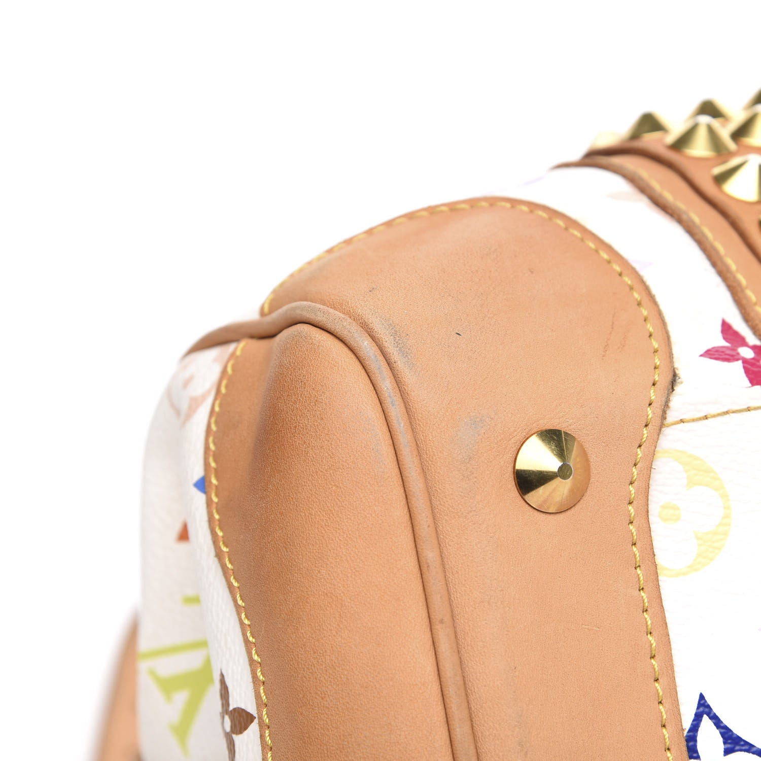 Louis Vuitton Monogram Multicolor Courtney MM White 10 of 18