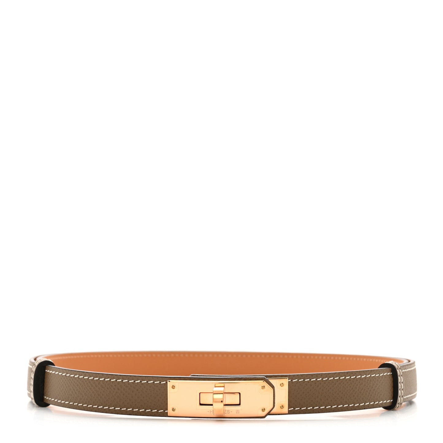 Epsom Kelly Belt Etoupe
