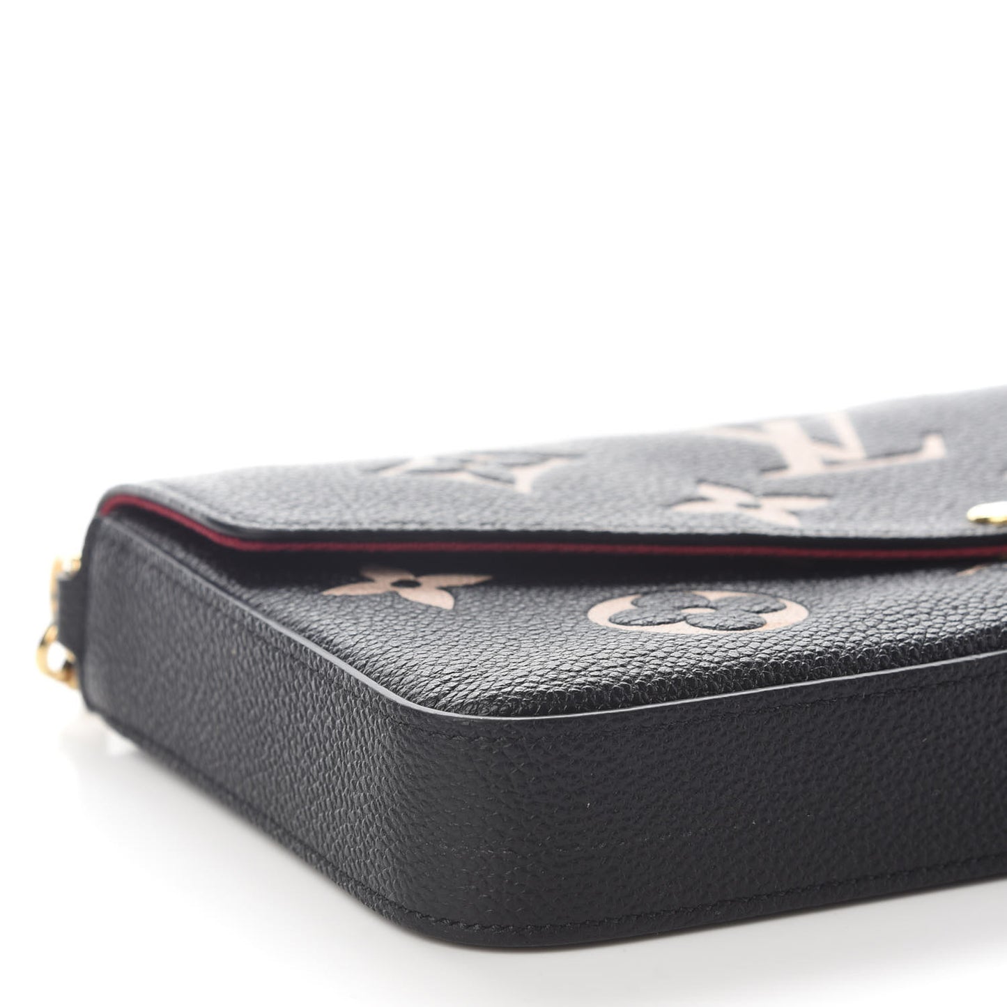 Empreinte Monogram Giant Felicie Pochette Black Beige