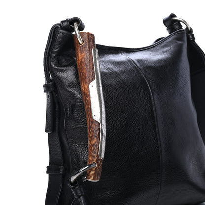 Saint Laurent Calfskin Mombasa Messenger Black 7 of 7